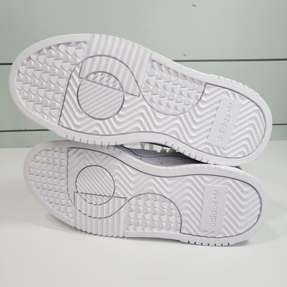Adidas Originals Supercourt XX W S42822 White Leather sneakers Women 5.5 Youth 4 - Picture 9 of 12